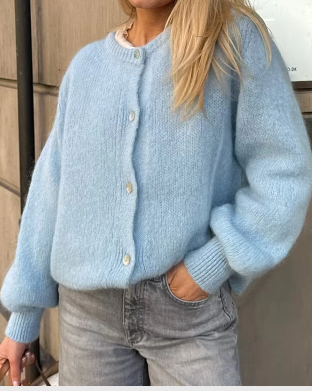 MOHAIR BLEU